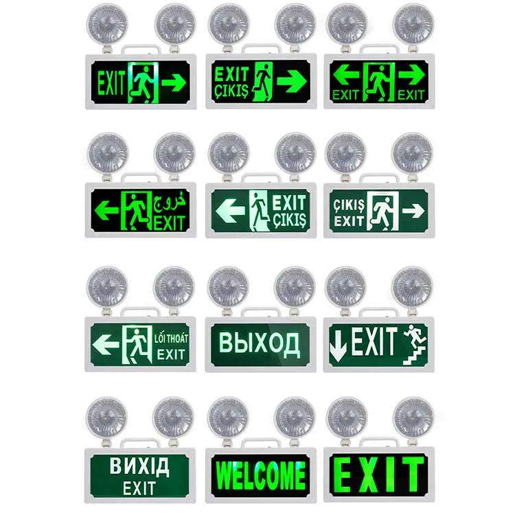 exit sign with lights battery 4 exit sign with lights battery 4